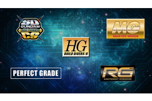 Bandai Gundam 'Grades' systeem