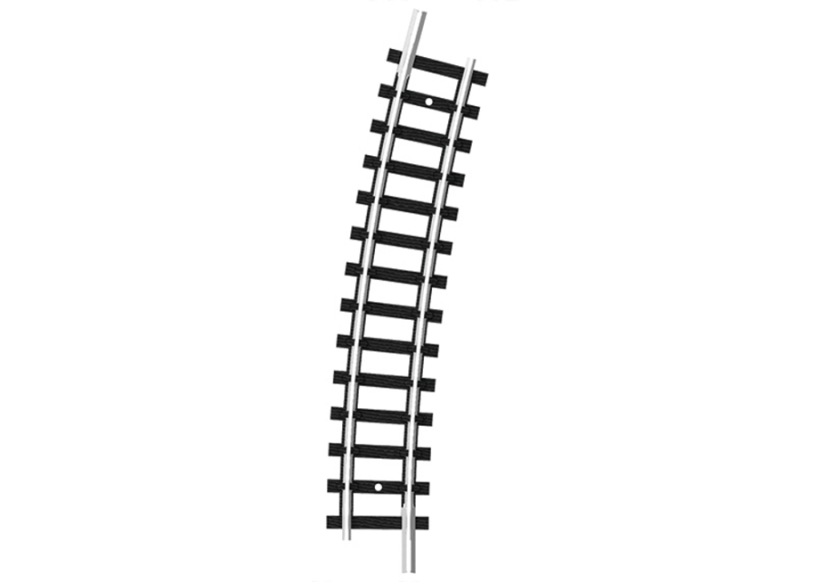 N Gebogen Rail R2b (295,4 mm) 15° Trix 14921
