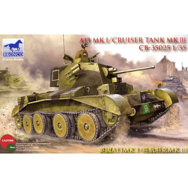 1/35 British A13 Cruiser Tank Mk. III Bronco Models 35025