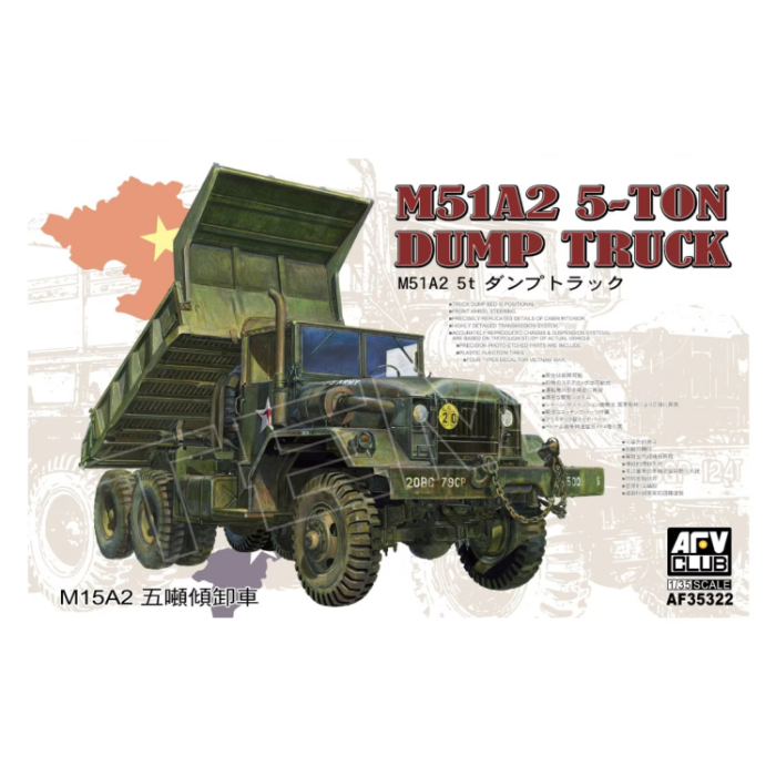 1/35 M51A2 5Ton Dump Truck 35322