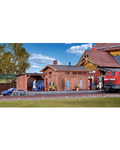 H0 Bijgebouw met schuur Kibri 39349