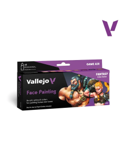 Vallejo Game Air Face Painting Set Vallejo 72204