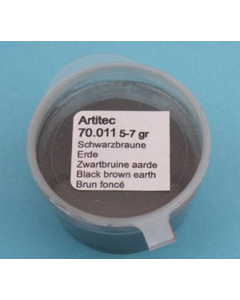 Pigment Zwartbruine aarde, 5 gram - Artitec 70.011 Artitec 70011