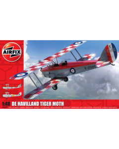 1/48 De Havilland D.H.82A Tiger Moth Airfix 04104