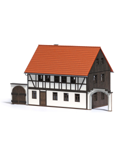 H0 Woonhuis (4-zijden hof) Busch 1505