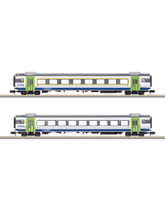 N Schnellzugwagen-Set GOLDENPASSLINE Minitrix 18294