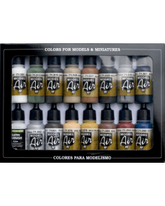 Railway Colors Europe Set Vallejo 71191