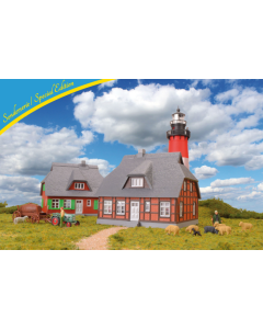 H0 Rieten dak woning "Heike" Kibri 12506