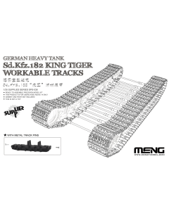 1/35 German Heavy Tank Sd.Kfz.182 "King Tiger" Workable Tracks Meng SPS038