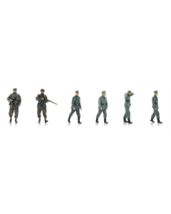 1/72 WM Krijgsgevangenen + Britse para's (6x) (bouwpakket) Artitec 7720008