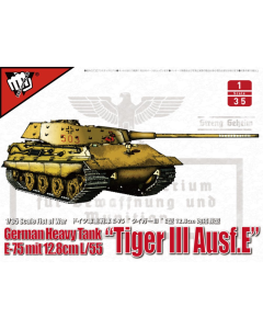 1/35 Fist of War - German heavy tank WWII E-75 mit 12.8cm L/55 "tiger III Ausf.E Modelcollect 35016