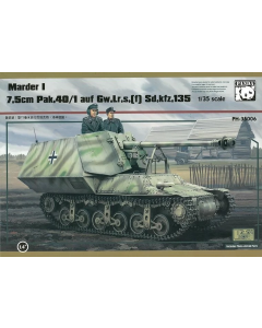1/35 German Marder I 7.5cm Pak.40/1 auf Gw.Lr.s.(f) Sd.Kfz.135 PANDA Hobby PH35006