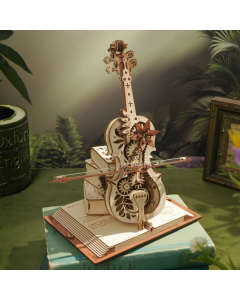 ROKR Magic Cello Music Box Robotime AMK63