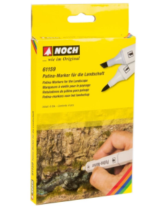 Patina-markeringen voor landschappen, inhoud: 6 markers Noch 61159