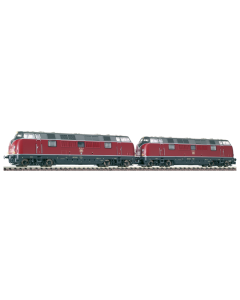 N DB Diesellocomotieven in Dubbeltractie V221, digitaal (DCC) Sound Fleischmann 725071