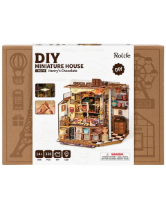 Rolife Miniature House, Henry's Chocolate Robotime DG174