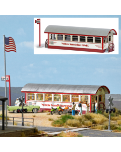 H0 Amerikaanse diner Busch 9726