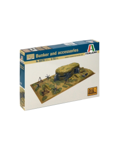 1/72 Bunker and Accessories, WWII Italeri 6070