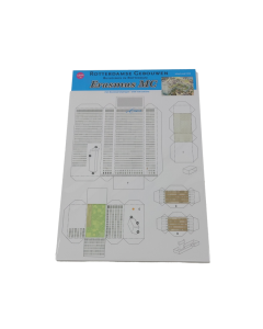 1/1250 Erasmus MC, Rotterdam (papieren bouwplaat) STRM 01007