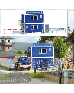 H0 Containers "THW", 2 stuks Busch 1029