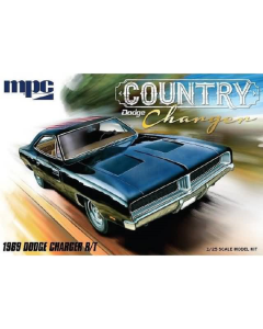 1/25 Country Dodge Charger, 1969 Dodge Charger R/T MPC Models 878