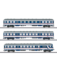 H0 Set Passagiersrijtuigen van de TRI (Train Rental GmbH), 3-delig Marklin 43826