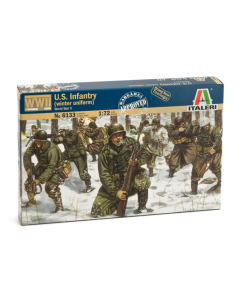 1/72 U.S. Infantry (Winter Uniform), WWII Italeri 6133
