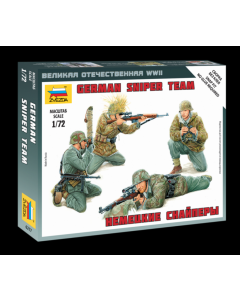 1/72 German Sniper Team, snap fit "Art of Tactic" Zvezda 6217