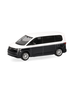 H0 Volkswagen (VW) Multivan Bi-Color, wit/blauw metallic Herpa 430425