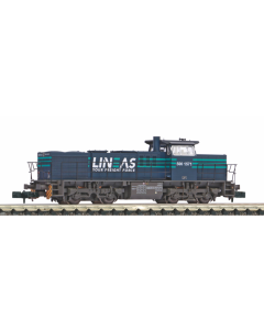 N NL Diesellocomotief G1206 Lineas, DC analoog (NEM651 interface) Piko 40482