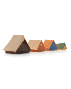 H0 4 Punttentjes (camping) Artitec 387567