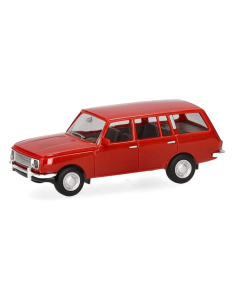 H0 Wartburg 353 Tourist 1966, rood Herpa 024150007