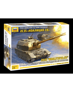 1/72 Russian "Koalitsiya-SV" 152-mm Self-Propelled Howitzer Zvezda 5055