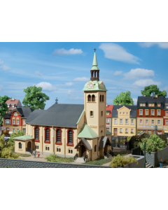 H0 Kerk / Kirche Börnichen Auhagen 12229