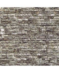 H0 Muurplaat natuursteen (Haustein) - Karton (25 x 12,5 cm), per stuk Vollmer 46035