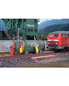 H0 Diesel tankstation SchwarzBau Kibri 39932