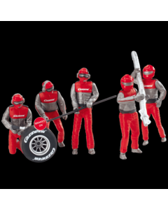 132 Pitstop Monteurs Rood Carrera 21131