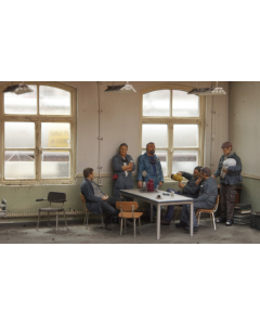 H0 Staalwerkers pauze (3x) Artitec 5870084