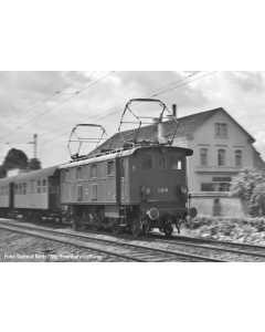 H0 E-Lok/Sound E 32 15 DB III + PluX22 Dec. Piko 51418