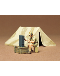 1/35 Tent en Radio-Telegrafist Tamiya 35074