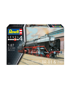 1/87 Snetreinlocomotief BR01 & tender 2'2' T32 Revell 02172