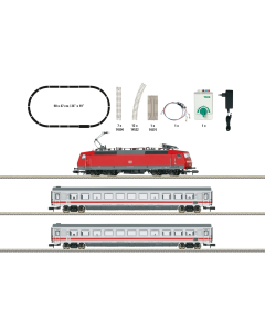 N DB AG Startset InterCity BR120 met twee passagiersrijuigen 3-delig, analoog Trix 11150
