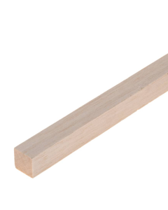 Balsa Hout, Balk 50x50mm, 1 meter Isensee 45050