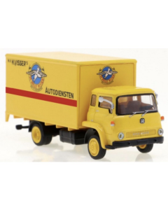 H0 Bedford TK Koffer 'K. VISSER AUTODIENSTEN', versie 1 (NL) 1971 Brekina 35917