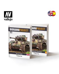 Book: Diorama Project 1.1 - AFV at War, Engels Vallejo 75030