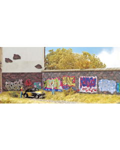 H0/N Graffiti decals Busch 6035
