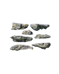 C1233 Rotsmal voor kleine Rotswandjes (Embankment), 7 stuks Woodland C1233