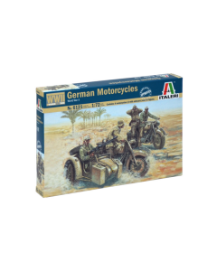 1/72 German Motorcycles WWII Italeri 6121
