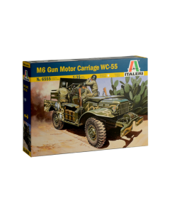 1/35 U.S. M6 Gun Motor Carriage WC-55 Italeri 6555