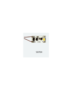 ESU 50704 LED lichtstrip, cabine, 1 LED, „warm-wit“, 15,0mm x 6,9mm x 2,3 mm